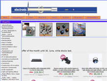 Tablet Screenshot of electronic-studio.com